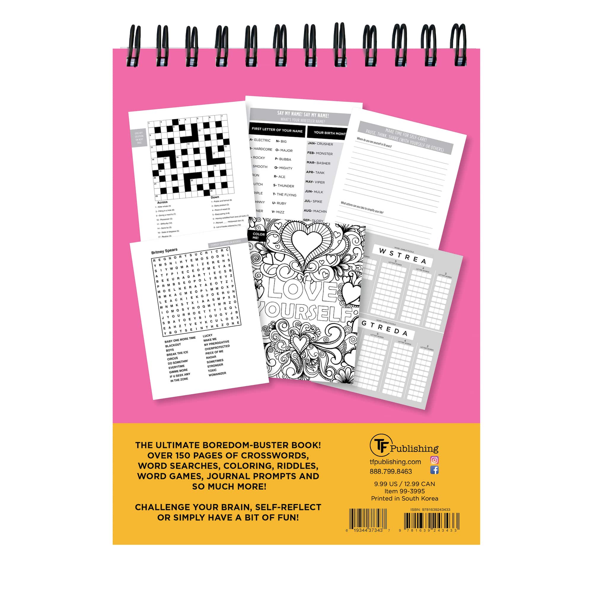 TF Publishing Stay Positive Assorted Puzzle Book